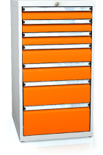 Schubladenschränke 1018 x 555 x 600 - 7x Schubladen